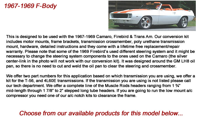 1967-1969 F-Body