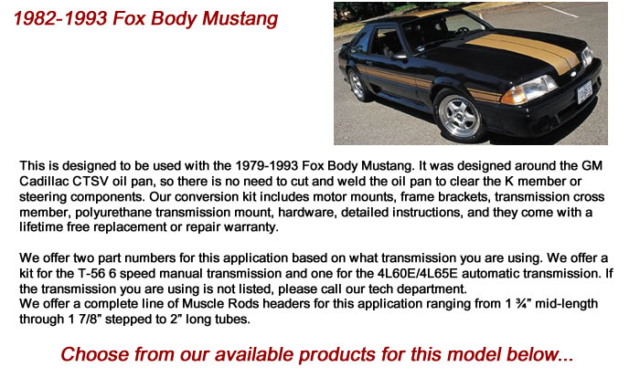 1982-1993 Fox Body Mustang