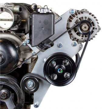 Alternator and Power Steering Drive w/Pump - Short