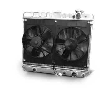 1962-1967 Chevy II Radiator (Auto Trans) with Fans