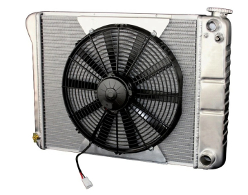 1968-1972 Nova and 1964-1966 Skylark Radiator (Manual Trans) with Fan