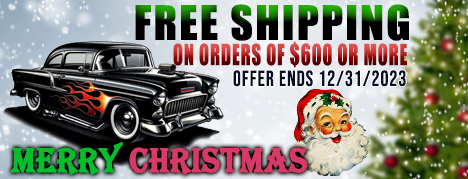 Free Shipping on orders over $600