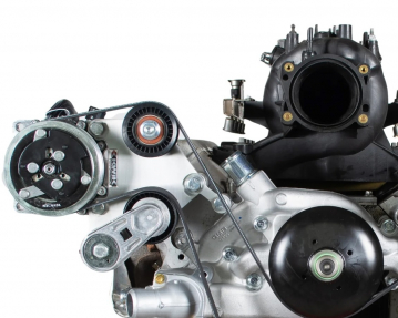 High Mount AC Compressor Drive w/Compressor - Short