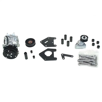 High Mount AC Compressor Drive w/Compressor - Long